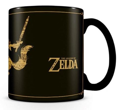 Legend of Zelda Map Heat Change Mug