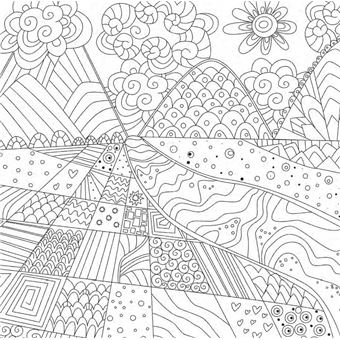 Je médite, je colorie, je dessine - Voyages spirituels