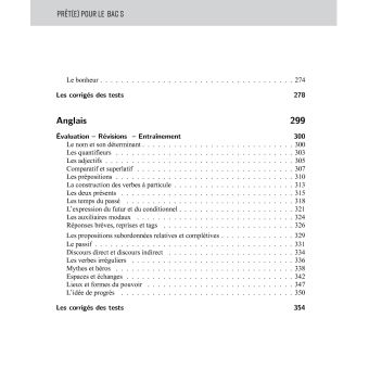 Prêt(e) pour le bac S toutes les matières