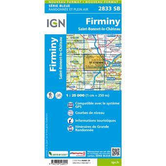 2833Sb Firminy/St-Bonnet-Le-Chateau