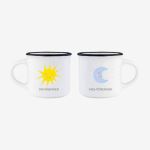 Set de 2 mugs Legami Espresso For Two Nightdreamer