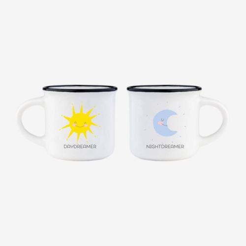Set de 2 mugs Legami Espresso for two Nightdreamer