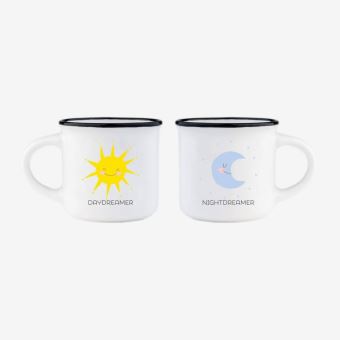 Set de 2 mugs Legami Espresso For Two Nightdreamer