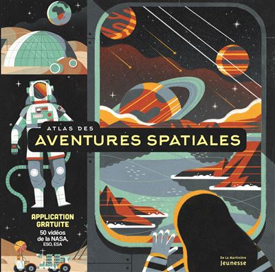Atlas des aventures spatiales - Studio Muti - cartonné