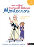 Mon coffret premieres lectures Montessori - Suzi observe la lune - niveau 1