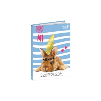 Agenda scolaire Quovadis Journalier 2019/2020 Animaux