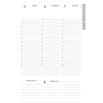 Agenda du Mandataire en Immobilier 2019 - 2020 IAD