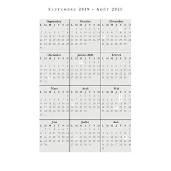 Agenda du Mandataire en Immobilier 2019 - 2020 IAD