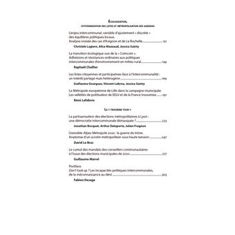 Politiser l'intercommunalité ?