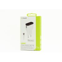 MUVIT HOME CHARGER WHITE APPLE LIGHTNING 1A (INCL CBLE 1M)