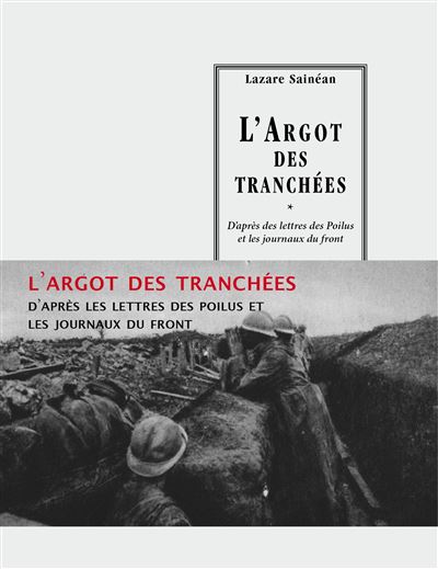 L'argot des tranchees