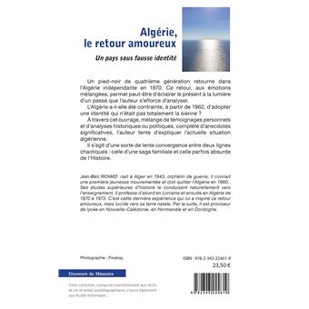 Algérie, le retour amoureux