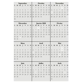 Agenda 2019 2020 du Professionnel en Marketing du Réseau