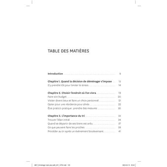 Emménager dans plus petit sans souci