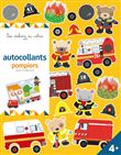 Autocollants pompiers  avec 6 décors