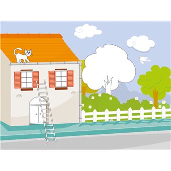 Autocollants pompiers  avec 6 décors