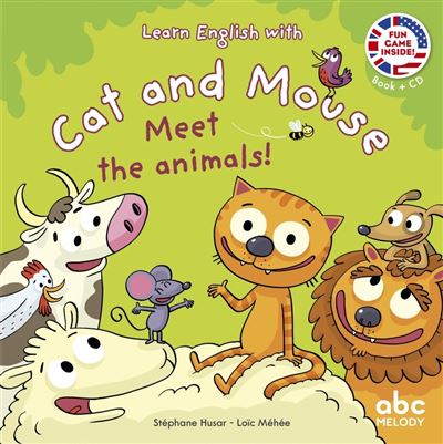 Learn english with cat and mouse - meet the animals