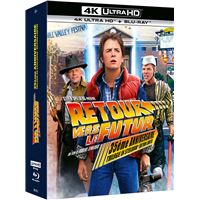Coffret Retour vers le futur Steelbook Blu-ray 4K Ultra HD