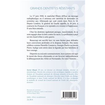 Grands dentistes résistants