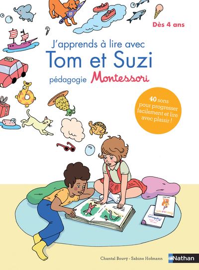 Couverture de J'apprends à lire avec Tom et Suzi : pédagogie Montessori