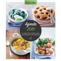 Agenda cuisine. 365 menus rapides, équilibrés, bon marché Edition 2023 -  Lucie Reynier