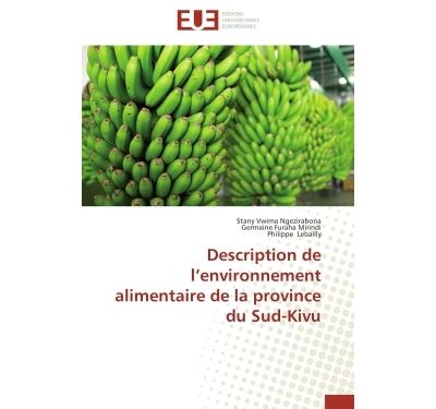Description de l environnement alimentaire de la province du