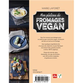 Mon plateau de fromages vegan