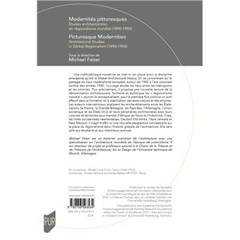 Modernités pittoresques. Picturesque Modernities