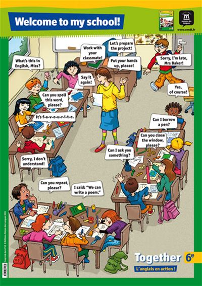 Together 6e 2 posters pour la classe