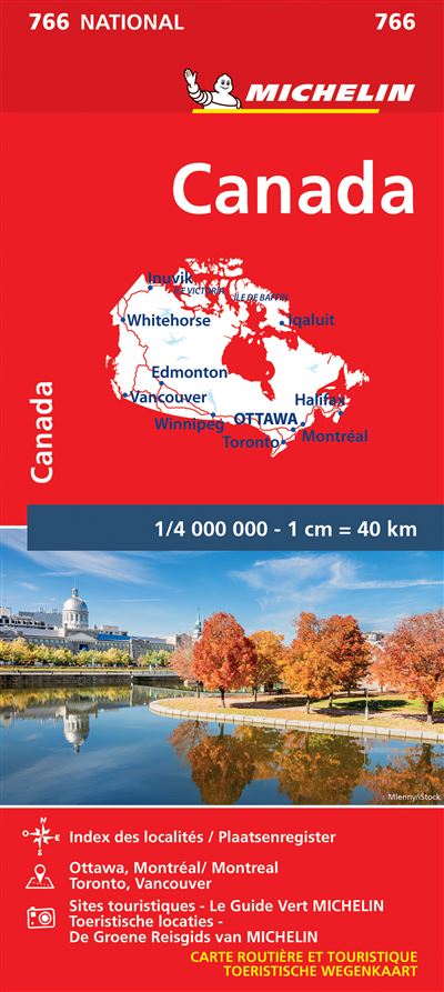 Carte Canada Michelin