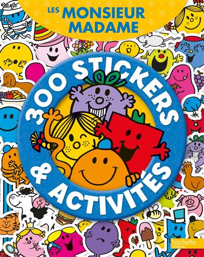 Monsieur madame 300 stickers