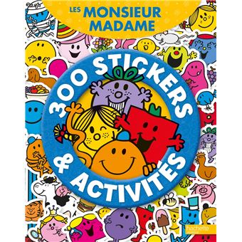 Monsieur Madame-300 stickers