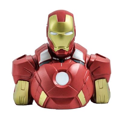 Iron man deluxe bust bank