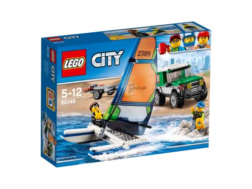 LEGO CIT LE 4X4 AVEC CATAMARAN