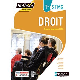 Droit Term STMG (Pochette Réflexe) Livre + Licence élève - 2020 - Livre ...