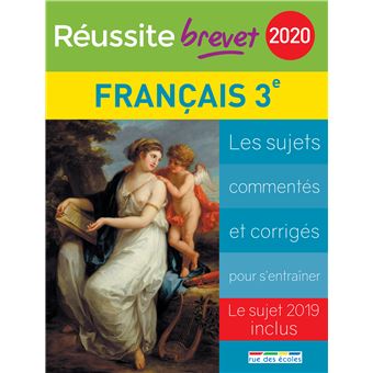 Réussite brevet 2020 Français 3e