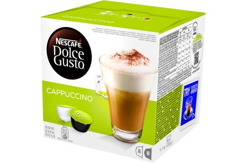 Capsules de café avec étui Nescafé Dolce Gusto 98492 Cappuccino (16 uds)
