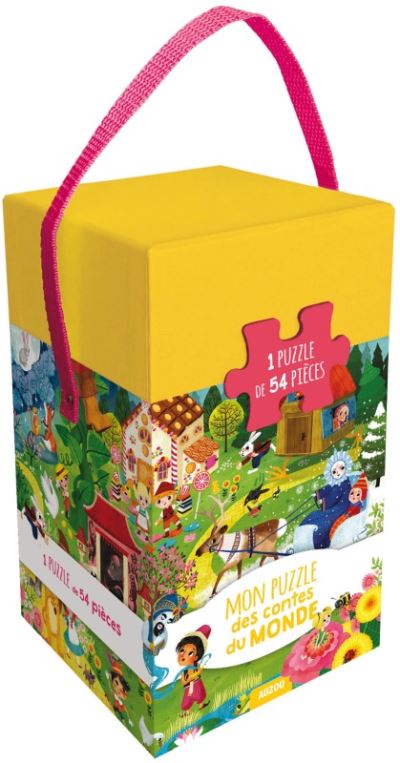 Mon puzzle des contes du monde (coll. boite puzzle)