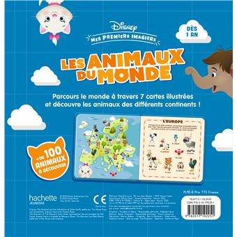 DISNEY BABY - Mes Premiers Imagiers - Les animaux du monde