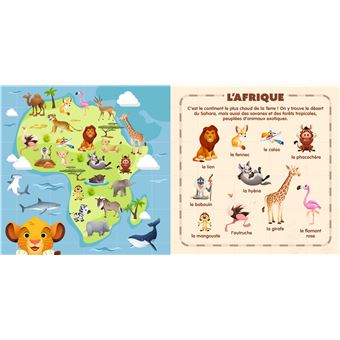 DISNEY BABY - Mes Premiers Imagiers - Les animaux du monde