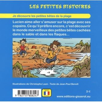 Lucien et les petites bêtes de la plage