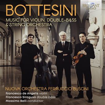 Bottesini-Mus Vl Double-Bass & Stri - CD