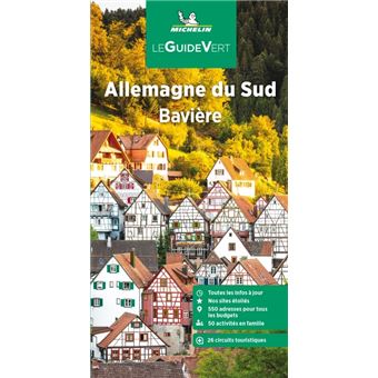Guide Vert Allemagne du Sud-Bavière Michelin