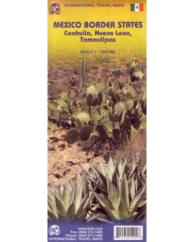 Mexico border states - 1/1m