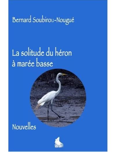 La solitude du heron a maree basse