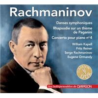 Danses symphoniques - Rhapsodie Paganini - Concerto pour piano Numéro 4