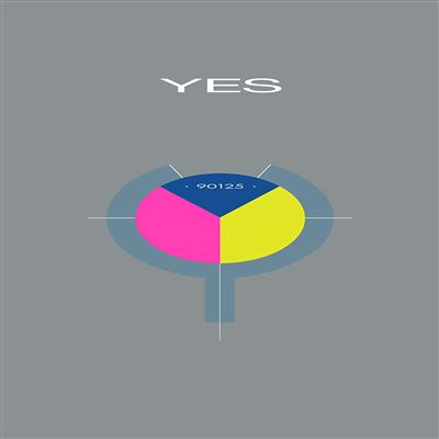 90125 Vinyle rose, jaune et bleu