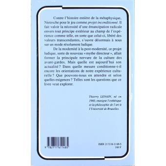 Pour une critique de la raison ludique