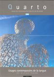 Quarto n°134 : Usages contemporains de la langue - Juin 2023