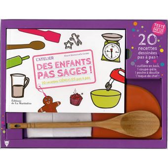 L Atelier Des Enfants Pas Sages Coffret 20 Recettes Geniales Pas A Pas Coffret Elsa Condet Emmanuelle Condet Achat Livre Fnac